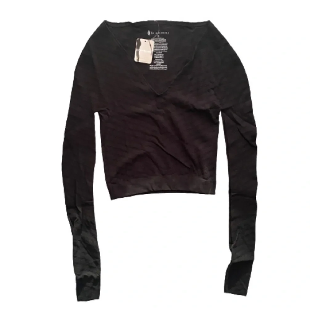 NWT Free People Econyl Gone Adrift Long Sleeve Top